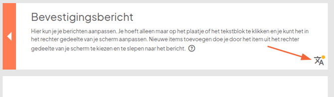 Bevestigingsbericht vertaling