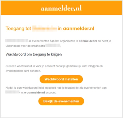 Gebruiker mail