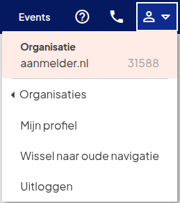 organisatienavigatie