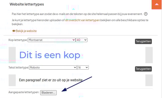 uploadeneigenfont